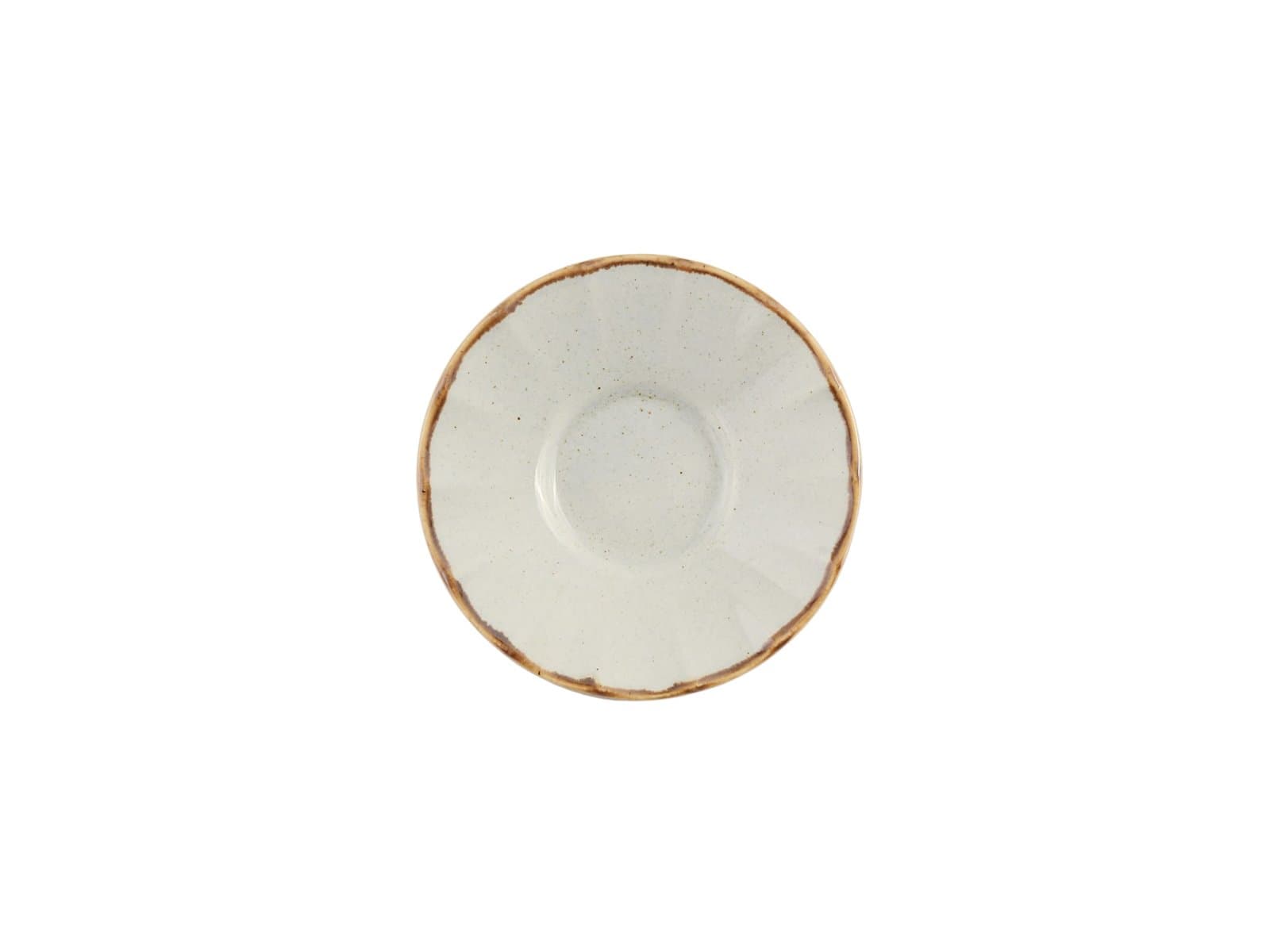 Porland Seasons Gri Ergonomik Çay Tabağı 11cm