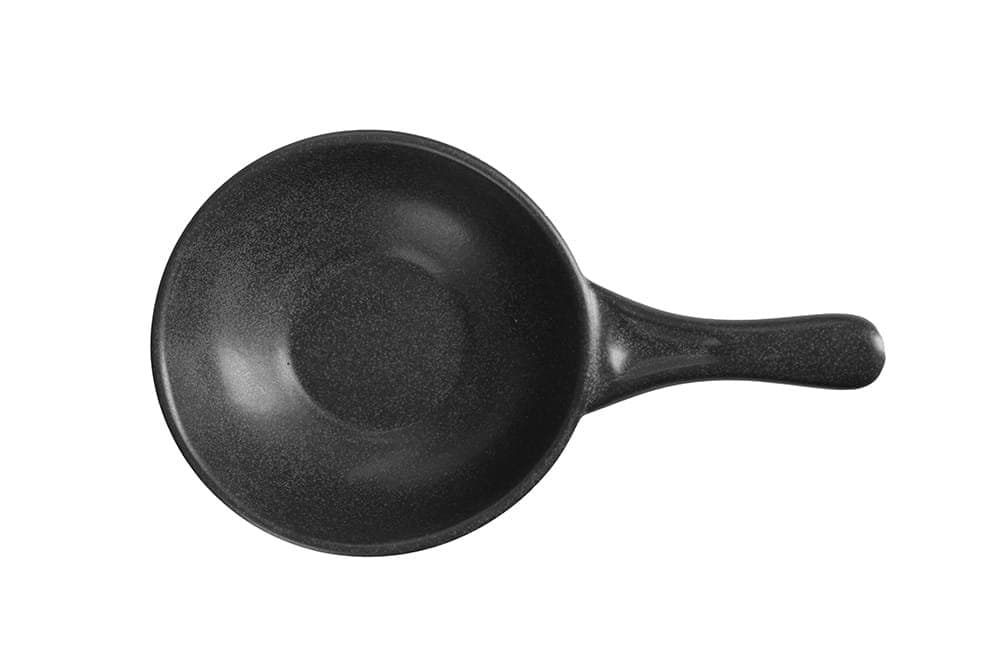 Porland Seasons Siyah Saplı Sunum Kasesi 14cm