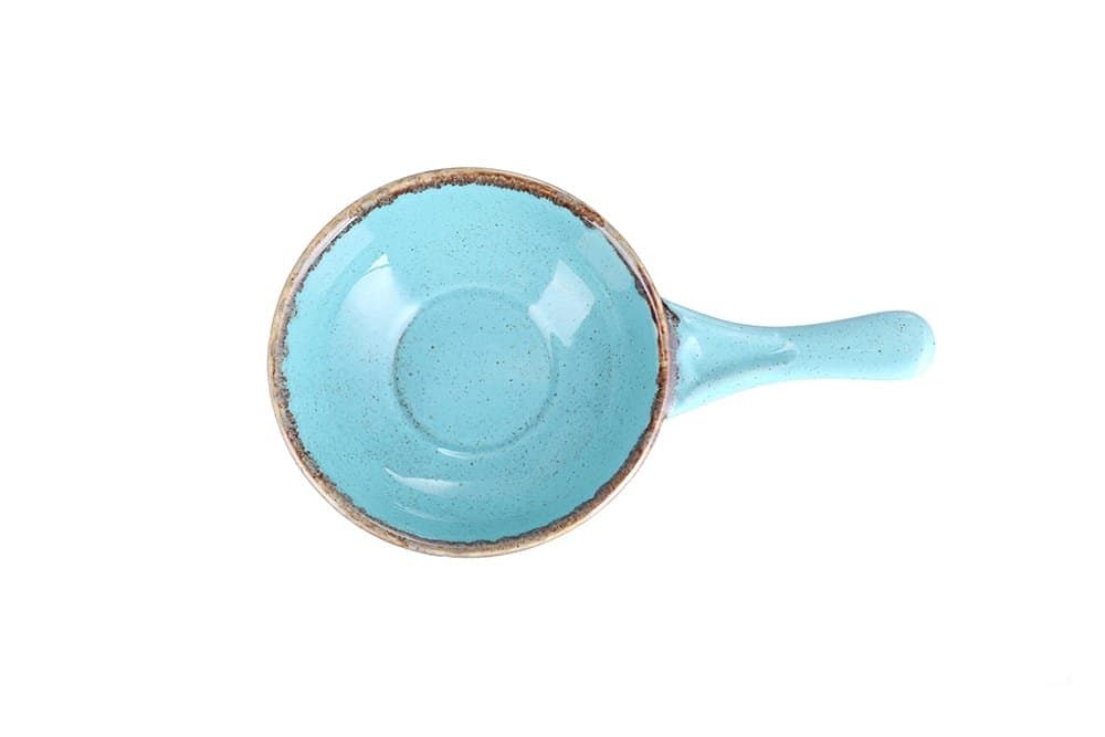 Porland Seasons Turkuaz Saplı Sunum Kasesi 14cm