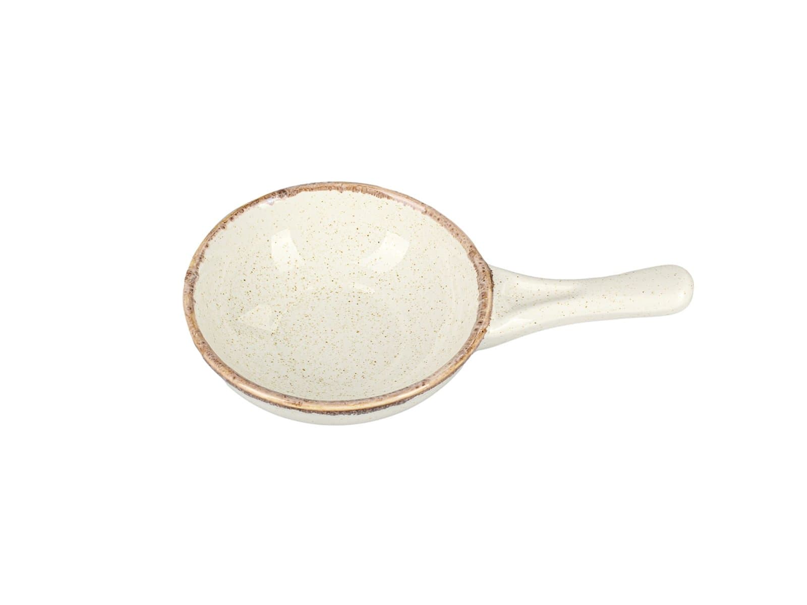 Porland Seasons Bej Saplı Sunum Kasesi 14cm