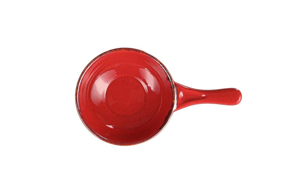 Porland Seasons Kırmızı Saplı Sunum Kasesi 14cm