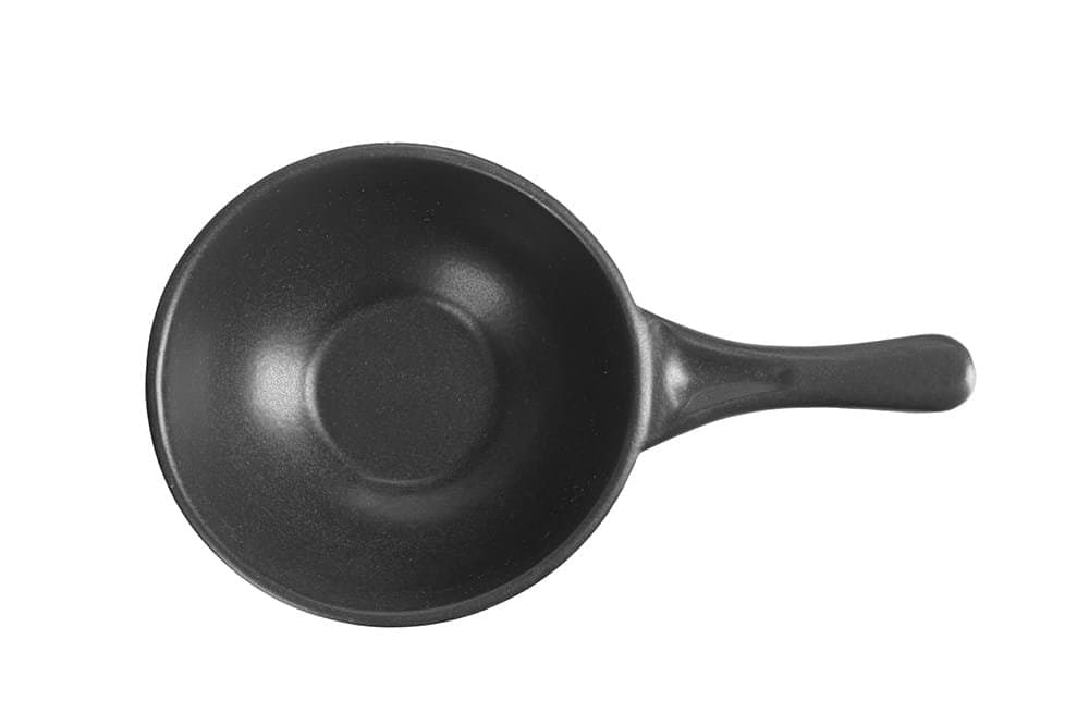 Porland Seasons Siyah Saplı Sunum Kasesi 16cm