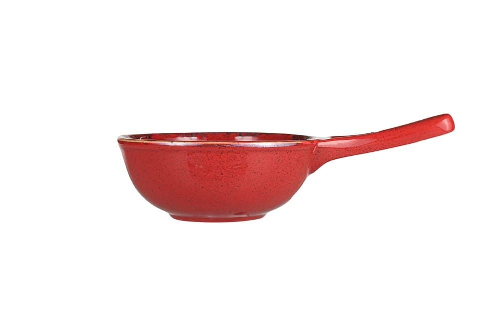 Porland Seasons Kırmızı Saplı Sunum Kasesi 16cm