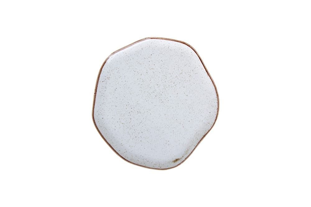 Porland Pure Seasons Bej Düz Tabak 21cm