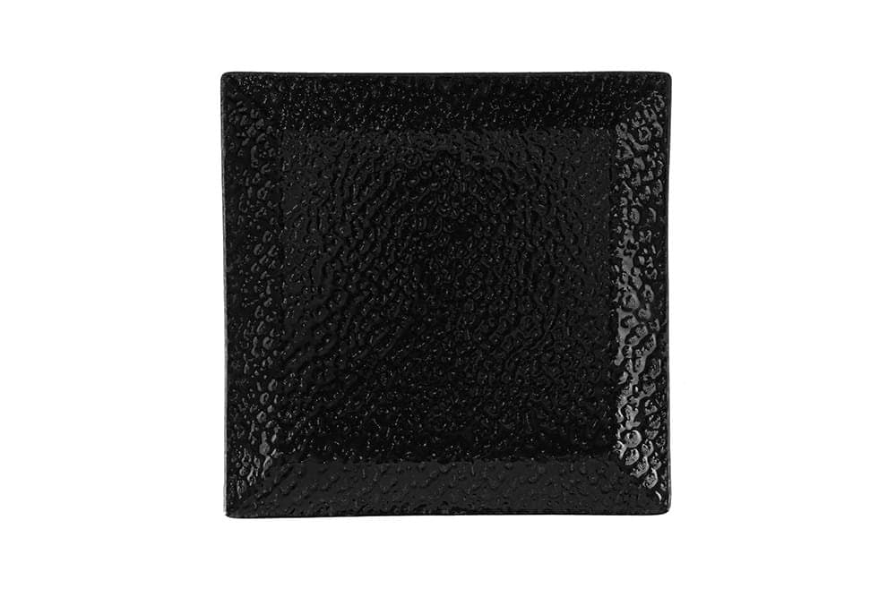 Porland Ethos Black Moss Düz Tabak 27x27cm