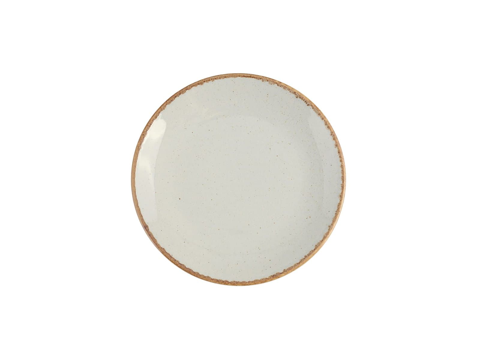 Porland Seasons Gri Düz Tabak 20cm