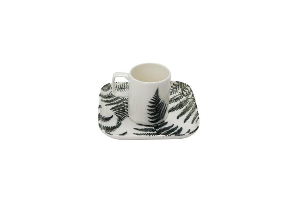 Porland Botanical Tabaklı Kahve Fincanı 85cc