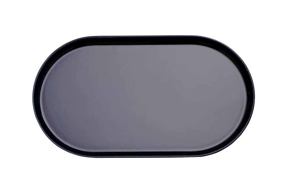 Porland Ethos Navy Blue Kayık Tabak 28cm