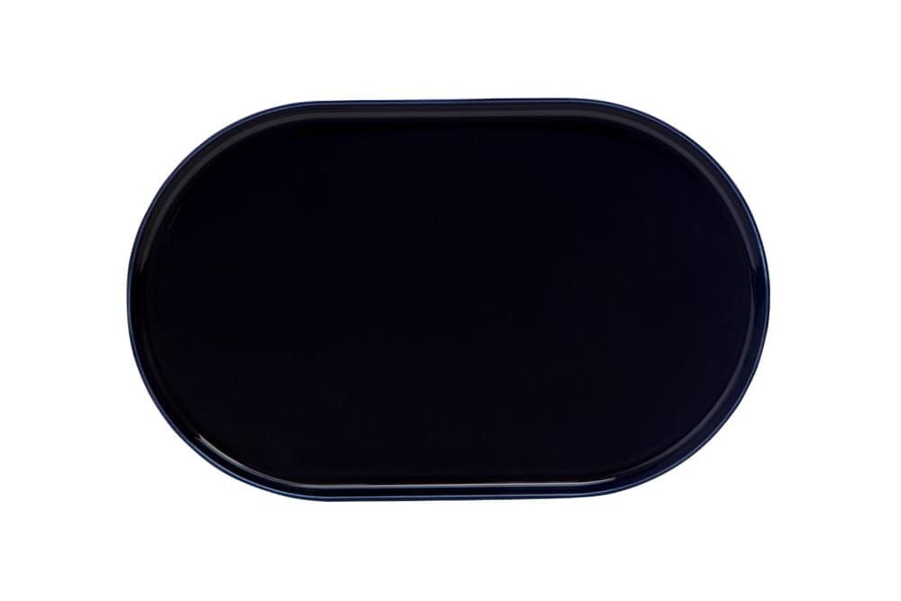 Porland Ethos Navy Blue Kayık Tabak 32cm