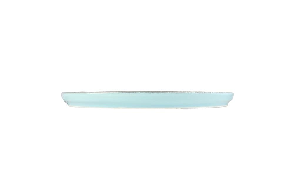 Porland Lykke Turkuaz Düz Tabak 18cm