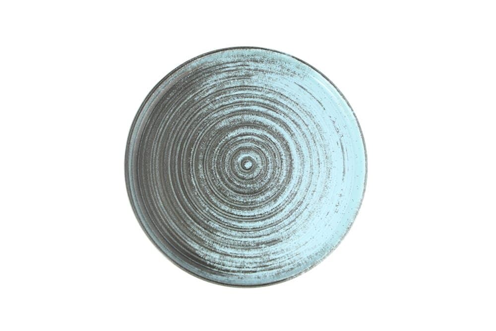 Porland Ethos Lykke Turkuaz Düz Tabak 24cm