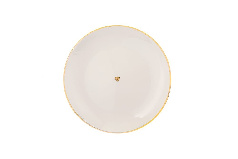 Porland Date Desen1 Düz Tabak 17cm