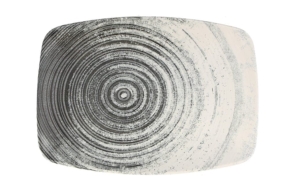 Porland Lykke Bej Kayık Tabak 32cm