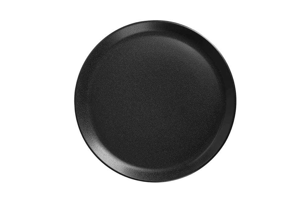 Porland Seasons Siyah Düz Tabak 24cm