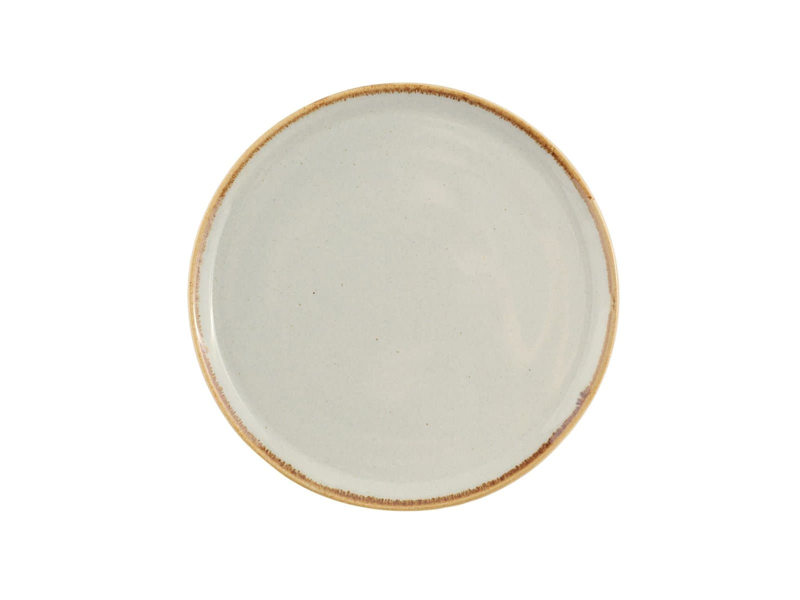 Porland Seasons Gri Düz Tabak 24cm