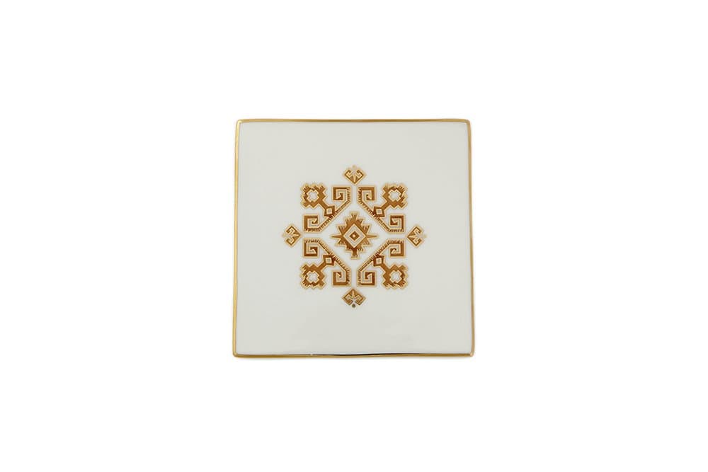 Porland Arabesque Desen1 Bardak Altlığı 10x10cm