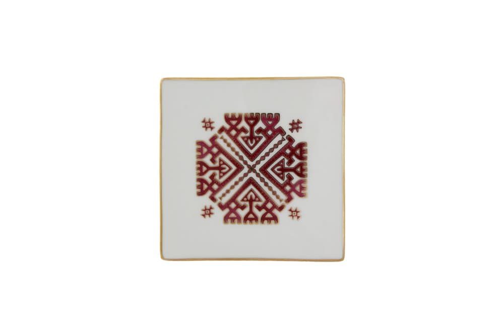 Porland Arabesque Desen6 Bardak Altlığı 10x10cm