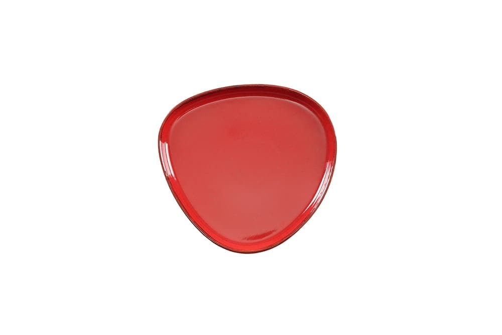 Porland Seasons Kırmızı Düz Tabak 21cm
