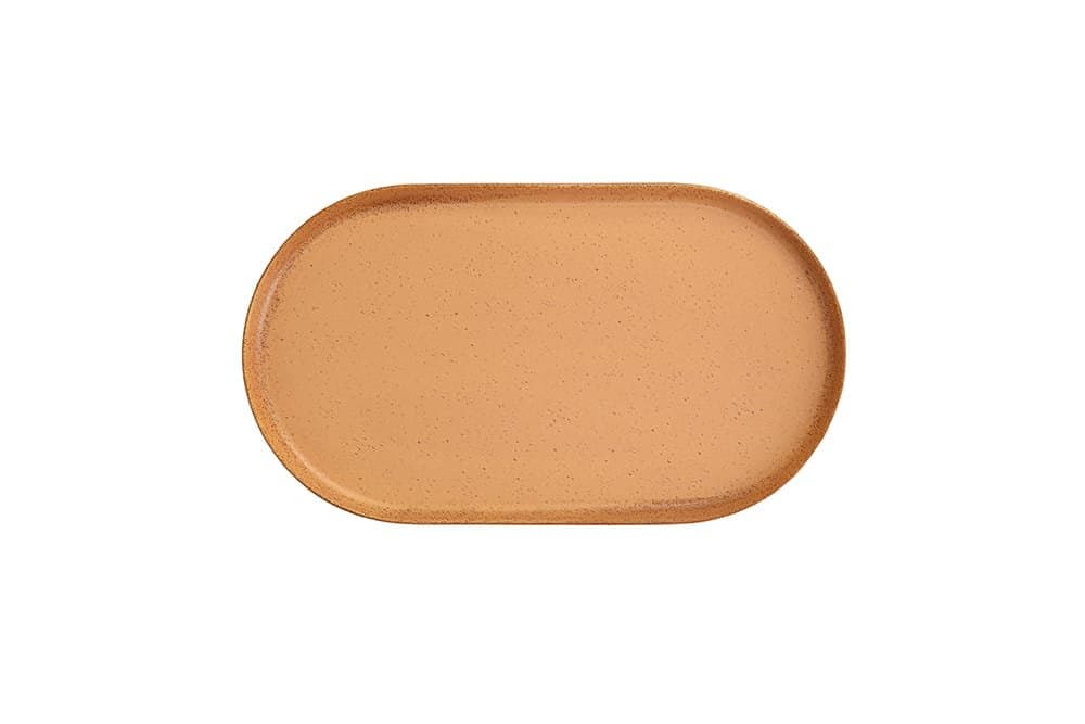 Porland Ethos Danshari Earth Kayık Tabak 18cm