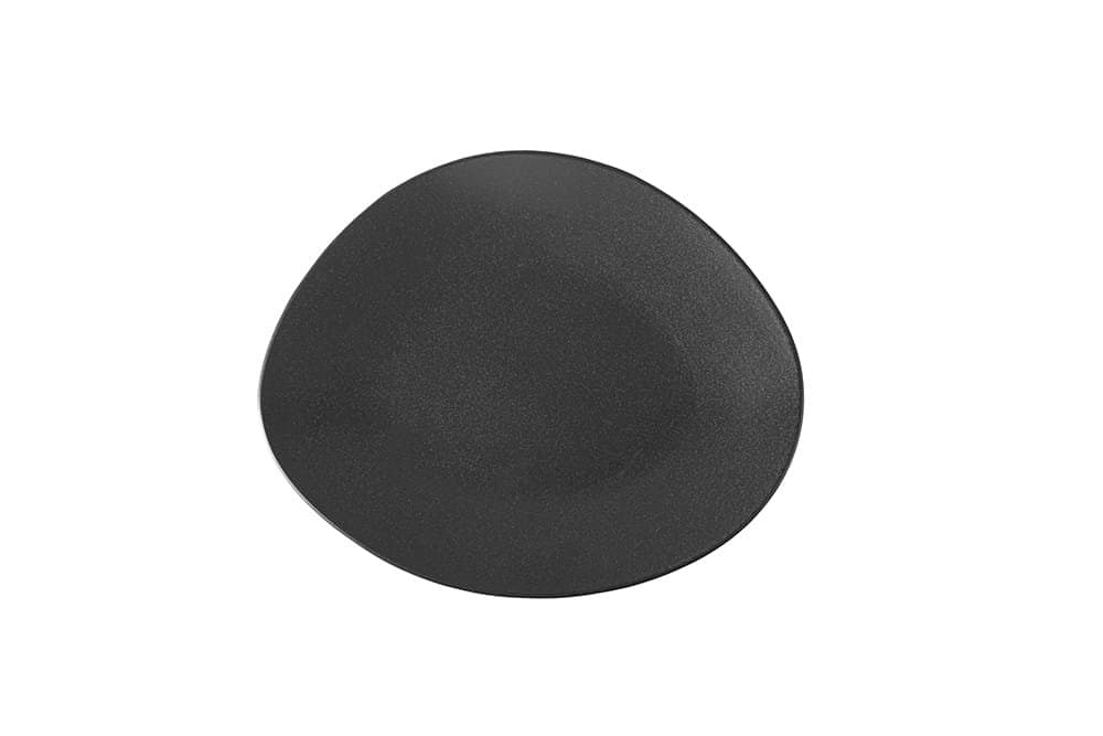 Porland Seasons Siyah Düz Tabak 28cm