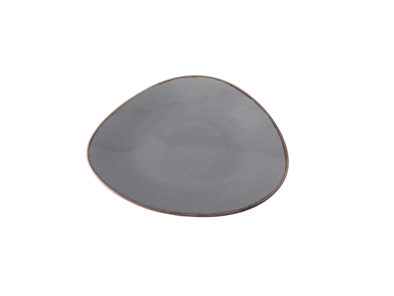 Porland Seasons Koyu Gri Düz Tabak 28cm