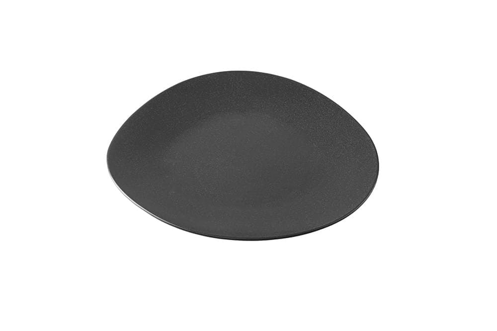 Porland Seasons Siyah Düz Tabak 32cm
