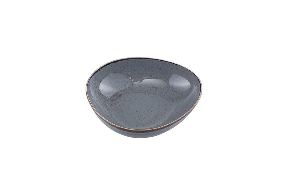 Porland Seasons Koyu Gri Çukur Tabak 20cm