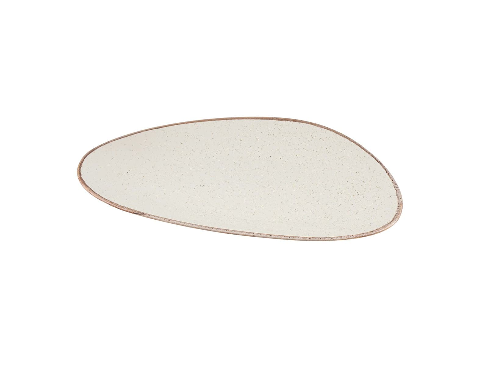 Porland Seasons Bej Kayık Tabak 37cm