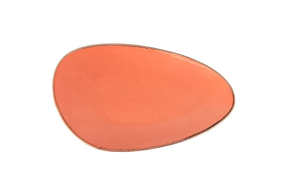 Porland Seasons Turuncu Kayık Tabak 36cm