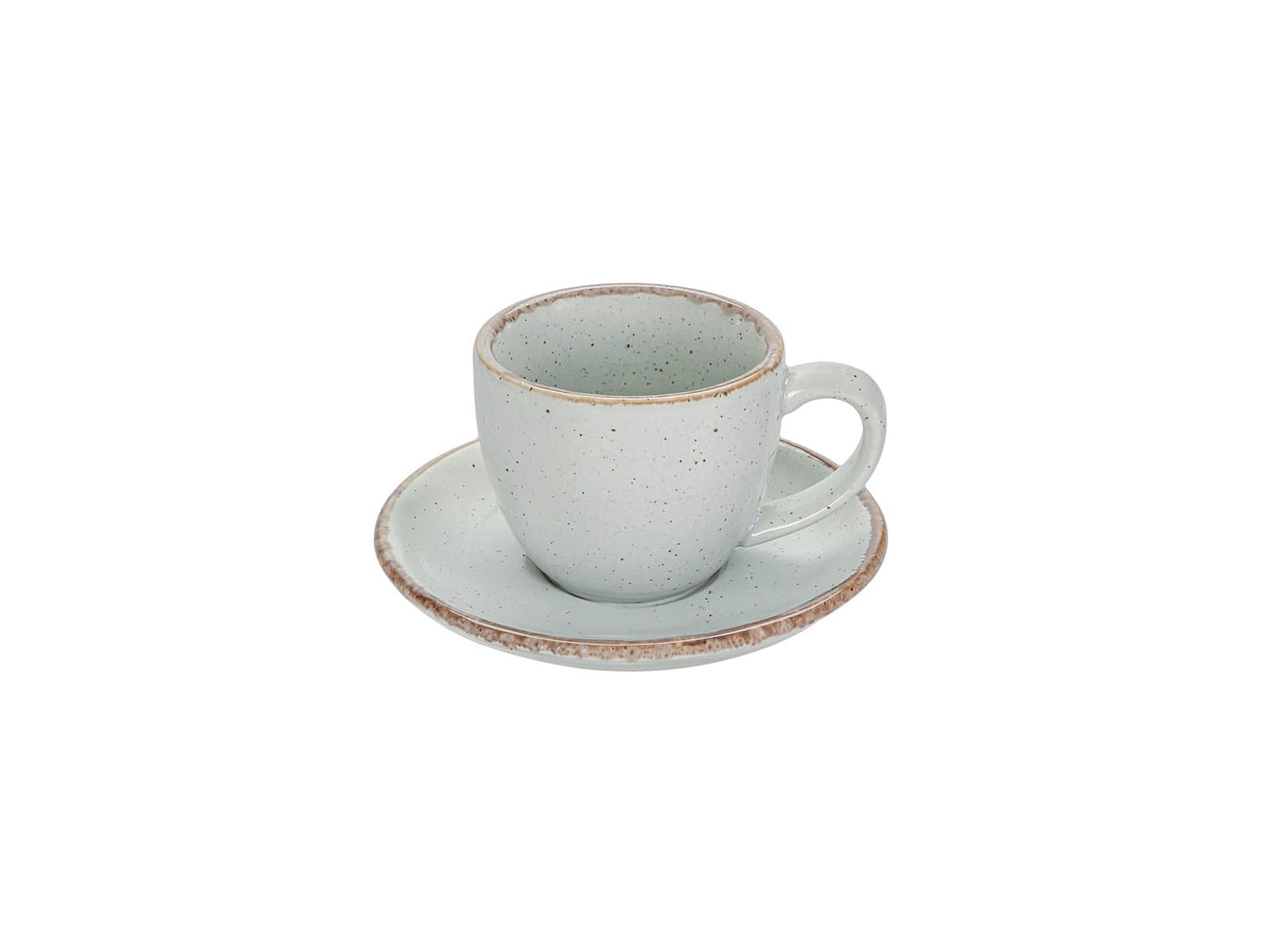 Porland New Standard Seasons Gri Tabaklı Kahve Fincanı 90cc