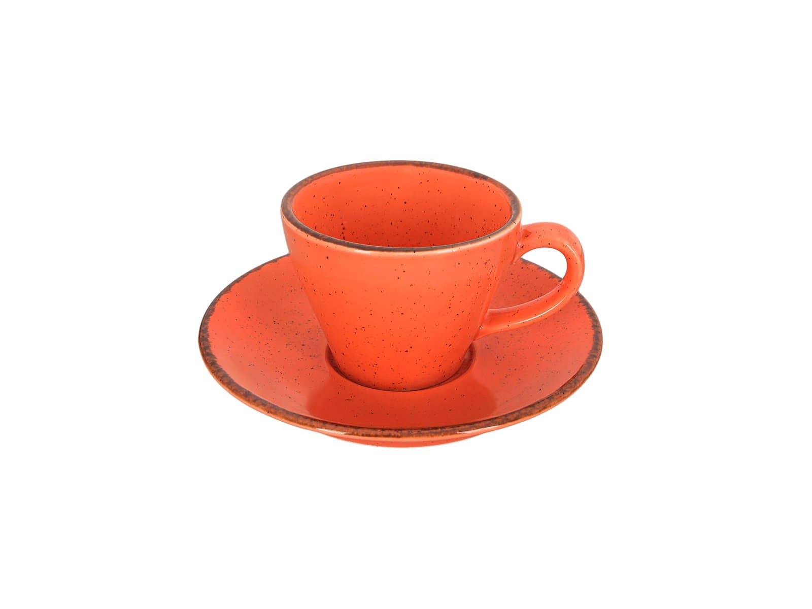 Porland Heritage Standard Seasons Turuncu Tabaklı Çay Fincanı 175cc