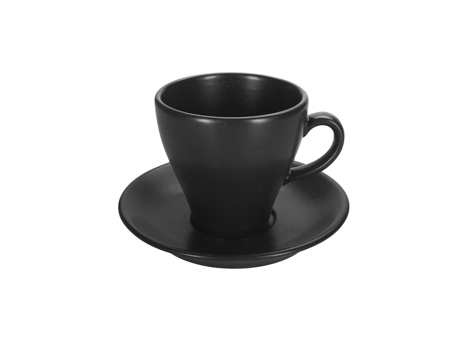 Porland Heritage Standard Seasons Siyah Tabaklı Çay Fincanı 300cc