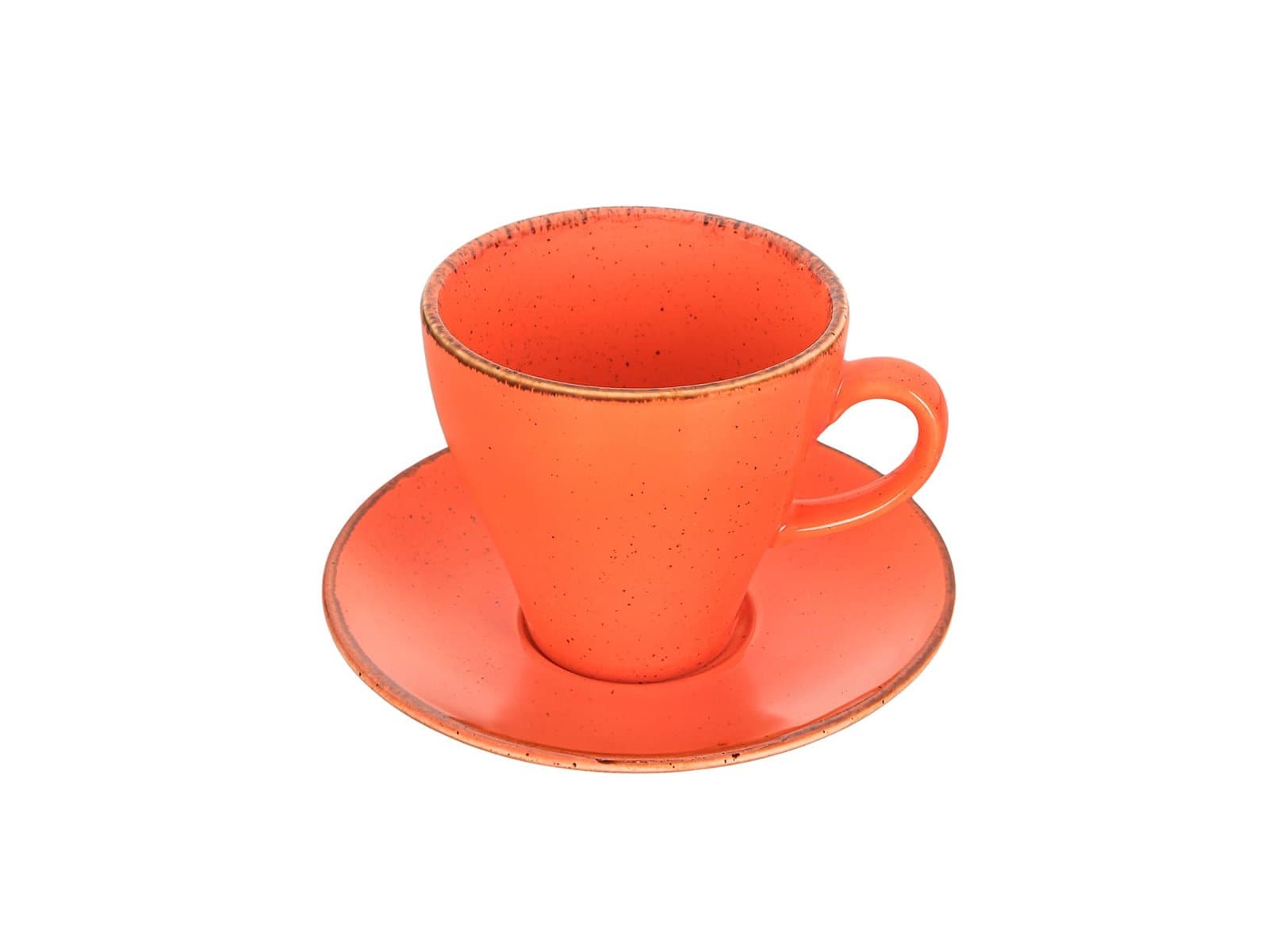 Porland Heritage Standard Seasons Turuncu Tabaklı Çay Fincanı 300cc