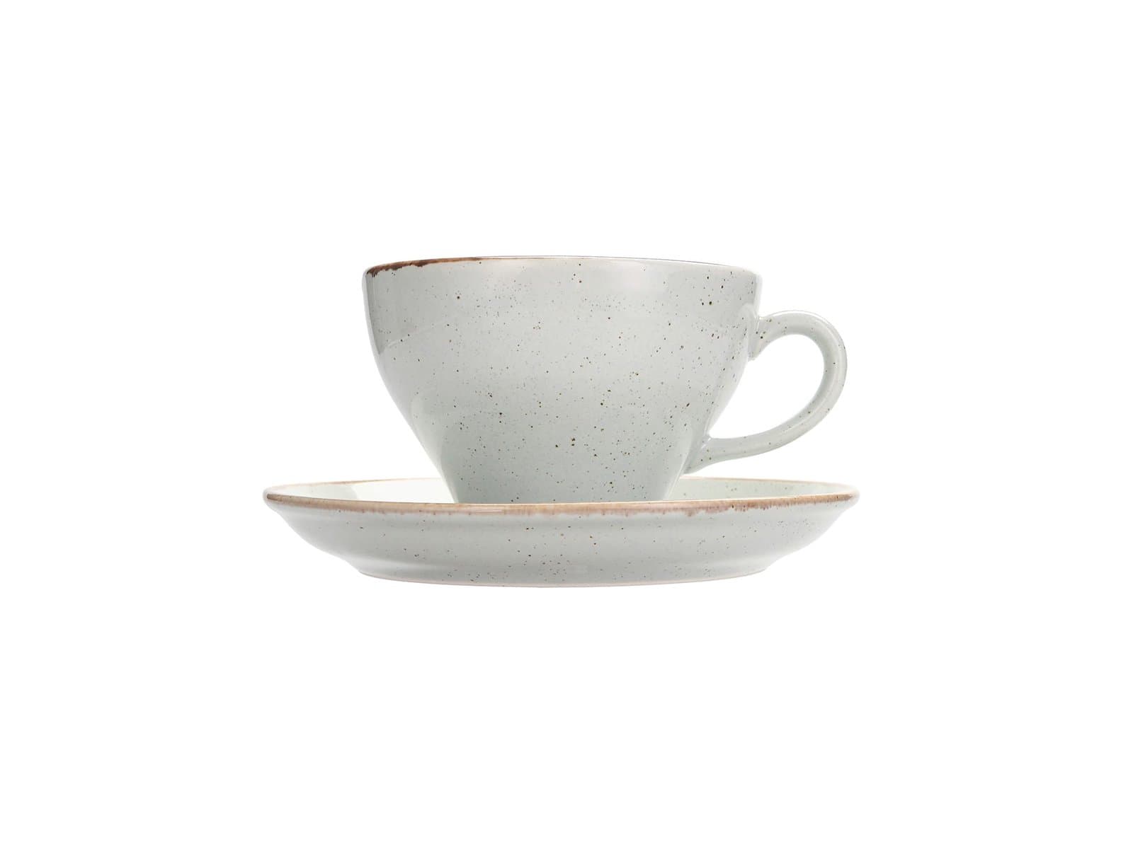 Porland More Grace Seasons Gri Tabaklı Çay Fincanı 365cc