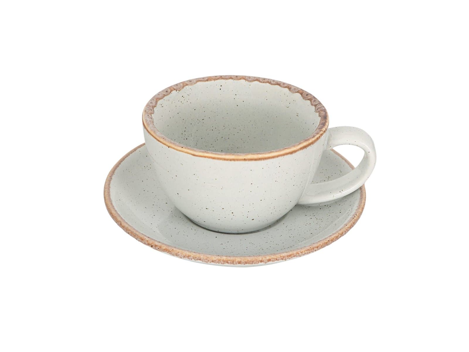 Porland New Standard Seasons Gri Tabaklı Çay Fincanı 280cc