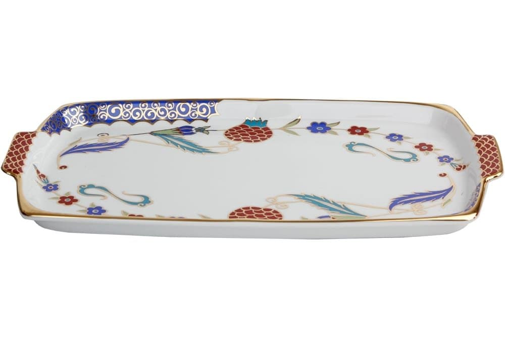 Porland Nar Çiçeği Tepsi 33cm