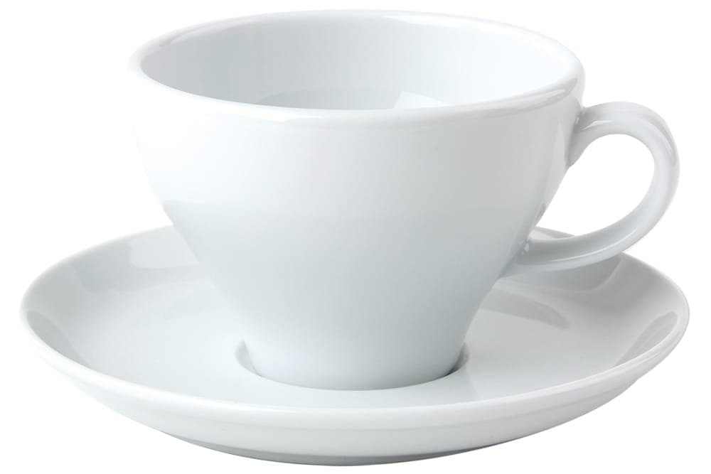 Porland Beyaz Tabaklı Çay Fincanı 280cc