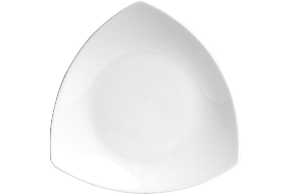 Porland Lotus Beyaz Düz Tabak 21cm