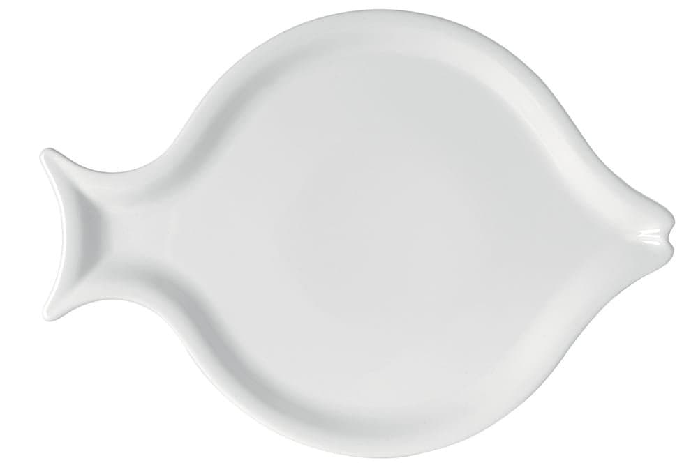 Porland Beyaz Balık Tabağı 43cm