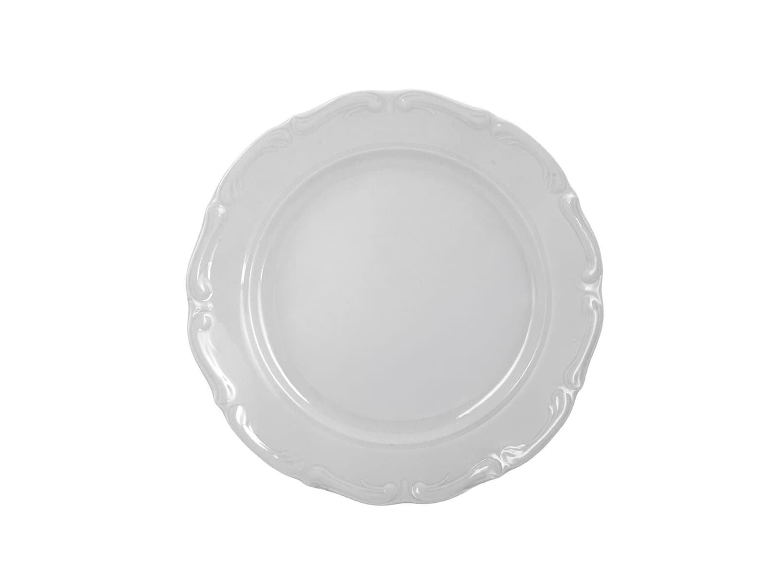 Porland Maria Beyaz Düz Tabak 31cm