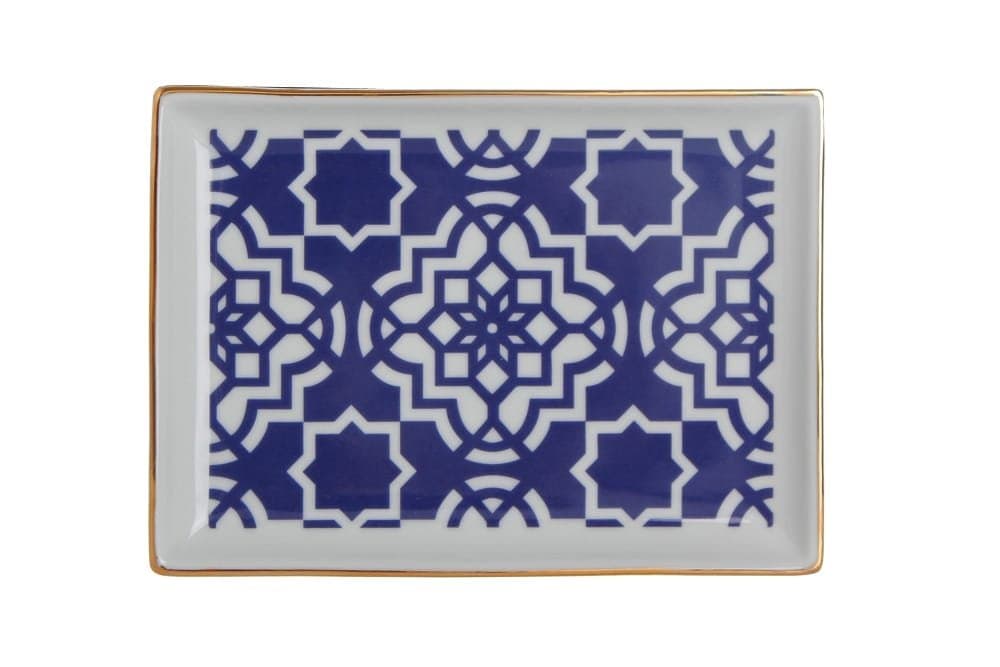 Porland Morocco Desen7 Mor Kahvaltı Tabağı 18cm