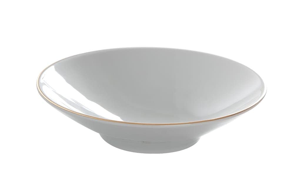 Porland Altın Yaldız Çukur Tabak 20cm