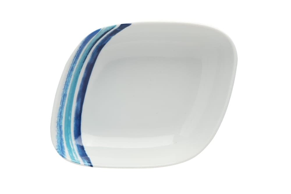 Porland Deep Blue Desen2 Salata Tabağı 17cm