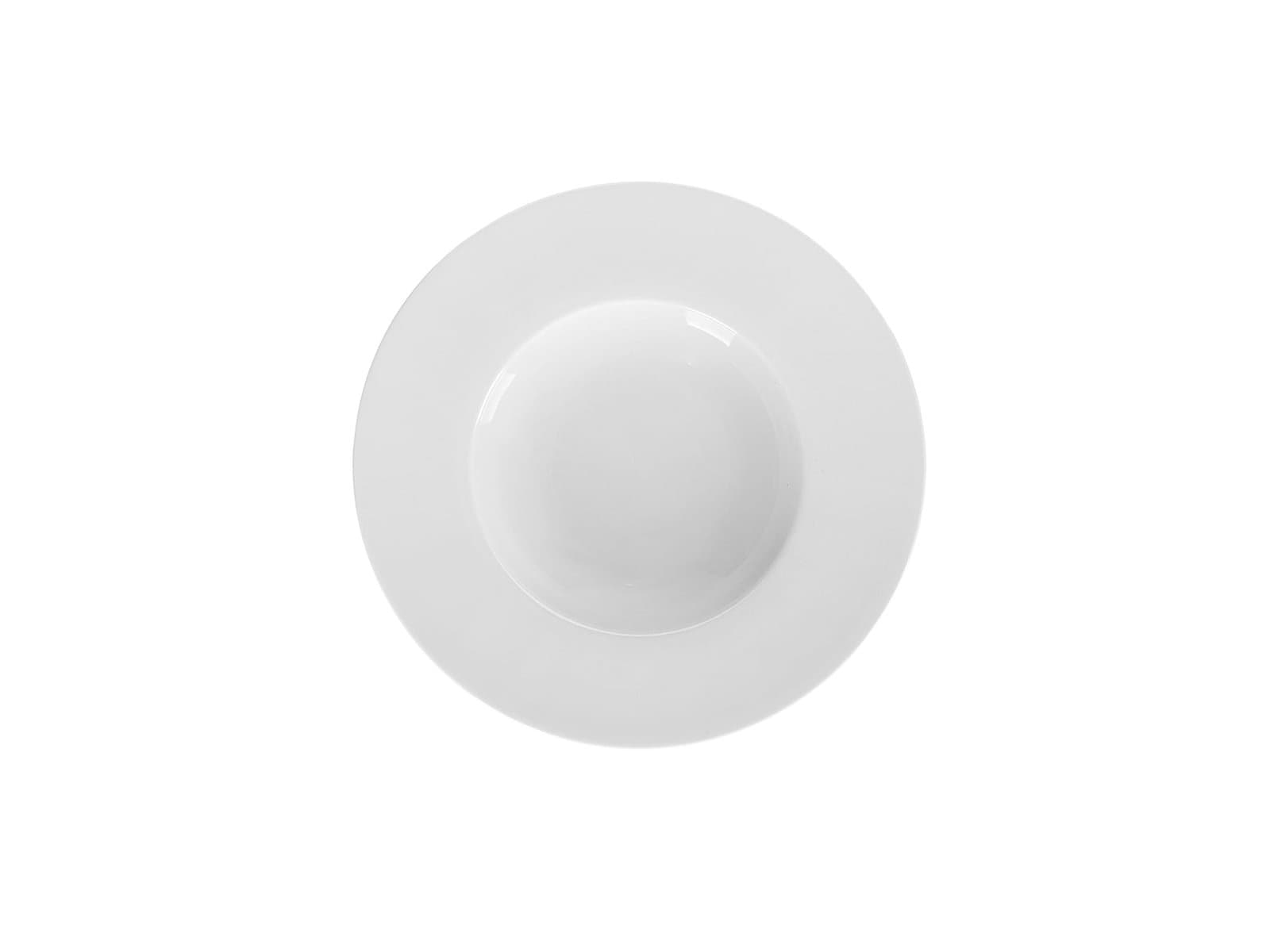 Porland Halo Beyaz Çukur Tabak 23cm