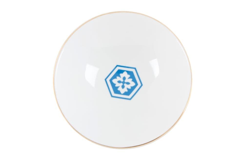 Porland Morocco Desen2 Mavi Çukur Tabak 20cm