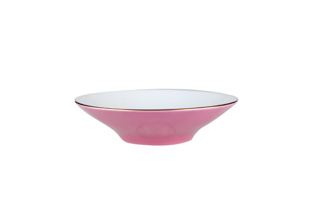 Porland Glamorous Pembe Çukur Tabak 20cm