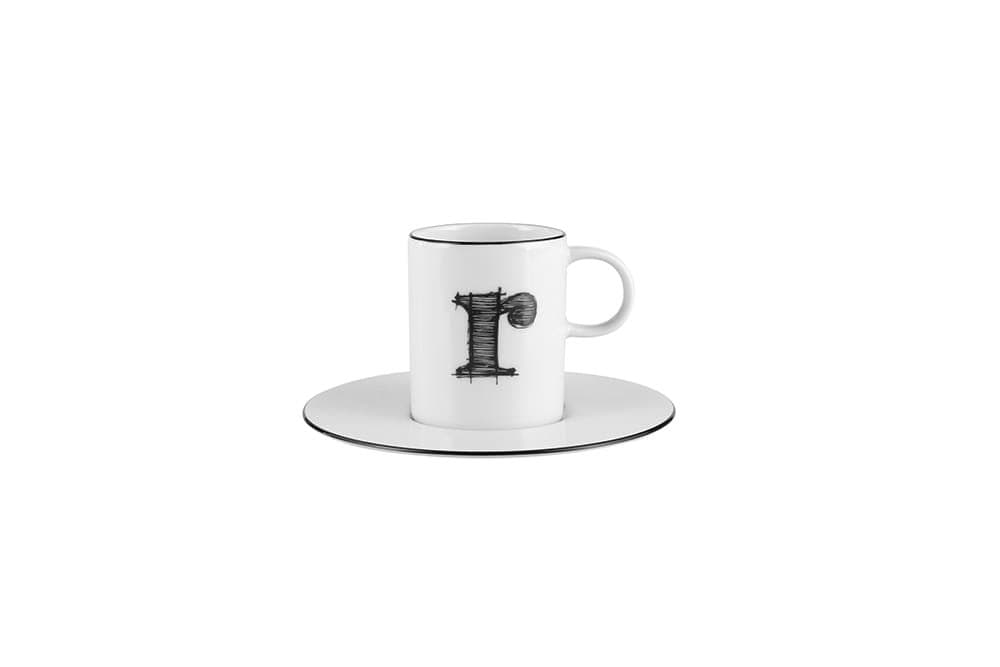 Porland Harf (R) Tabaklı Kahve Fincanı 80cc