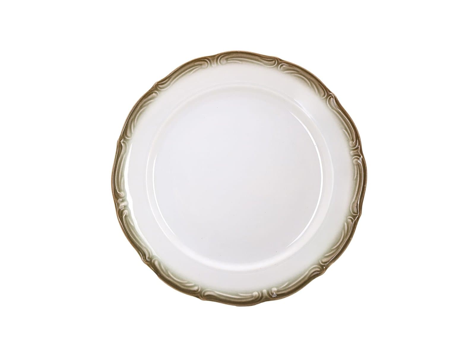 Porland Maria Green Düz Tabak 24cm