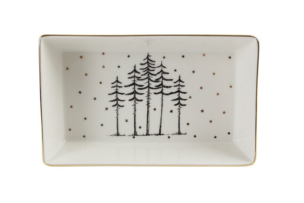 Porland Forest Kahvaltı&Meze Tabağı 12x20cm