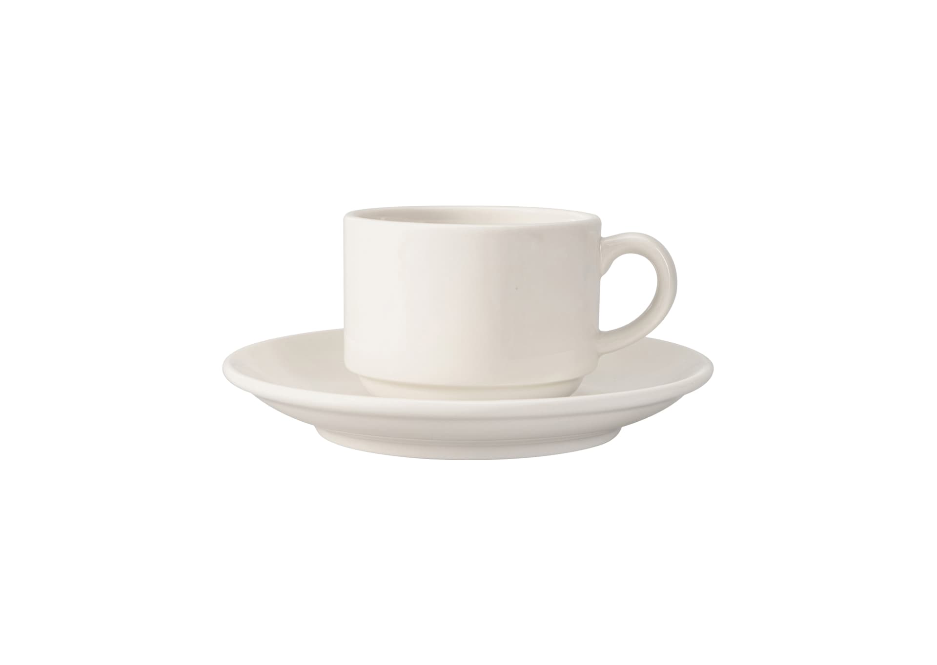 Milena Stackable Teacup&Coupe Saucer 220cc